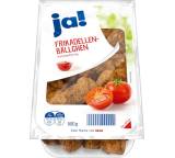 Fleischgericht im Test: Frikadellenbällchen von Rewe / Ja!, Testberichte.de-Note: 3.0 Befriedigend