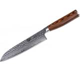 Küchenmesser im Test: Damast-Santokumesser mit Hammerschlag-Klinge - Sonderedition von GRÄWE, Testberichte.de-Note: 1.9 Gut