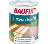 Holzöl im Test: Hartwachsöl von Baufix, Testberichte.de-Note: ohne Endnote