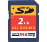 Speicherkarte im Test: SD Allround (2 GB) von Extrememory, Testberichte.de-Note: 2.5 Gut