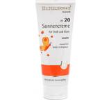 Sonnencreme LSF 20