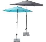 Sonnenschirm im Test: Aluminium-Sonnenschirm von Aldi Nord / Garden Feelings, Testberichte.de-Note: ohne Endnote