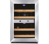 Weinkühlschrank im Test: WineDuett 12 von Caso, Testberichte.de-Note: 2.2 Gut