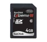 SDHC Extreme III Klasse 6 (4 GB)