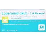 Magen- / Darm-Medikament im Test: Loperamid akut-1A Pharma Hartkapseln von 1 A Pharma, Testberichte.de-Note: 1.3 Sehr gut