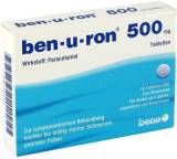 Schmerz- / Fieber-Medikament im Test: ben-u-ron 500 mg, Tabletten von bene-Arzneimittel, Testberichte.de-Note: ohne Endnote
