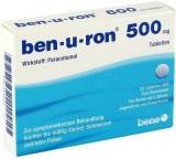 Schmerz- / Fieber-Medikament im Test: ben-u-ron 500 mg, Tabletten von bene-Arzneimittel, Testberichte.de-Note: 1.4 Sehr gut