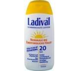 Sonnenschutzmittel im Test: Sonnenschutz Lotion Normale bis empfindliche Haut LSF 20 von Ladival, Testberichte.de-Note: 2.1 Gut