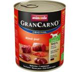 Hundefutter im Test: GranCarno Adult Rind pur von Animonda, Testberichte.de-Note: 3.3 Befriedigend