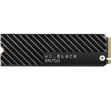 WD Black SN750 NVMe SSD (1 TB, Mit Kühlkörper)