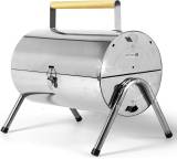 Grill im Test: Tragbarer Edelstahlgrill Campingrill mit Doppel-Grillfläche von Deuba, Testberichte.de-Note: 1.8 Gut
