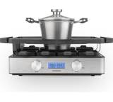 Raclette im Test: Design Raclette-Fondue Advanced von Gastroback, Testberichte.de-Note: 1.9 Gut