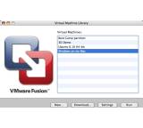 Weiteres Tool im Test: Fusion 2.0 von VM-Ware, Testberichte.de-Note: 2.2 Gut