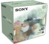 Rohling im Test: CD-R Audio Premium 700 MB (10 Jewel) von Sony, Testberichte.de-Note: 3.5 Befriedigend