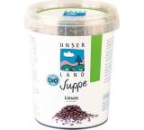 Suppengericht im Test: Bio Linsensuppe von Unser Land, Testberichte.de-Note: 2.3 Gut