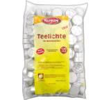 Kerze im Test: Teelichte von Rossmann / Rubin, Testberichte.de-Note: 2.0 Gut