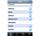 Handy-Software im Test: PONS Advanced Dictionary English for iPhone von Paragon Software, Testberichte.de-Note: 1.4 Sehr gut
