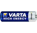 Batterie im Test: Alkaline-Batterie High Engergy (Mignon - AA/R6/M3/UM4) von Varta, Testberichte.de-Note: 1.7 Gut