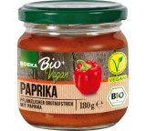 Paprika, pflanzlicher Brotaufstrich