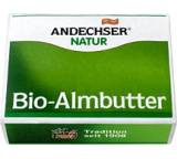 Brotaufstrich im Test: Natur Bio-Almbutter von Andechser, Testberichte.de-Note: 5.0 Mangelhaft