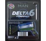 Nassrasierer im Test: Man Delta 6 + Trimmer von Aldi Nord / Biocura, Testberichte.de-Note: 2.3 Gut