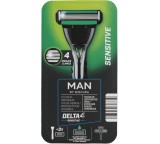 Nassrasierer im Test: Man Delta 4 Sensitive von Aldi Nord / Biocura, Testberichte.de-Note: 2.4 Gut