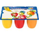 Pudding & Quarkspeise im Test: Fruchtzwerge Erdbeere, Aprikose, Banane von Danone, Testberichte.de-Note: 1.9 Gut