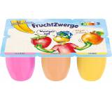 Pudding & Quarkspeise im Test: Fruchtzwerge Erdbeere, Aprikose, Banane weniger süß von Danone, Testberichte.de-Note: 1.9 Gut