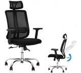 Bürostuhl im Test: Bürostuhl (verstellbare Kopfstütze & Armlehne) von DOSLEEPS, Testberichte.de-Note: 2.0 Gut