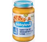 Karotten mit Süßkartoffeln & Rind