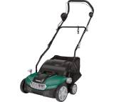 Vertikutierer im Test: Elektro-Vertikutierer von Aldi / Ferrex, Testberichte.de-Note: ohne Endnote