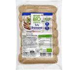 Vegan-vegetarisches Gericht im Test: Tofu Bratwurst von Rossmann / enerBio, Testberichte.de-Note: 3.0 Befriedigend