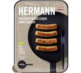 Vegan-vegetarisches Gericht im Test: Rostbratwürstchen ohne Fleisch von Hermann, Testberichte.de-Note: 5.0 Mangelhaft