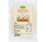 Vegan-vegetarisches Gericht im Test: Vegetarische Bratwürstchen von Eden, Testberichte.de-Note: 5.0 Mangelhaft