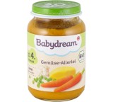 Babynahrung im Test: Gemüse-Allerlei von Rossmann / Babydream, Testberichte.de-Note: 3.0 Befriedigend