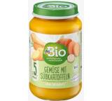 Babynahrung im Test: Gemüse mit Süßkartoffeln von dm / Bio, Testberichte.de-Note: 3.0 Befriedigend