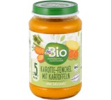 Babynahrung im Test: Karotte-Fenchel mit Kartoffeln von dm / Bio, Testberichte.de-Note: 4.0 Ausreichend