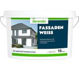 Farbe im Test: Fassadenweiss von Derendo, Testberichte.de-Note: 1.4 Sehr gut