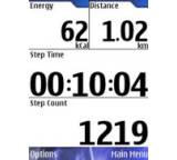 Handy-Software im Test: Step Counter von Nokia, Testberichte.de-Note: ohne Endnote