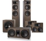 Surroundsystem im Test: trueSOUND 5.1-Set (TS 900 & TS 500 face & TS 300 & 1 x deepSOUND DS 12 cineSUB) von SaxxTec, Testberichte.de-Note: 1.4 Sehr gut