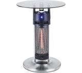 Heizstrahler im Test: Heat Patio 1200 (Glastisch) von Suntec, Testberichte.de-Note: ohne Endnote