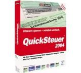 Steuererklärung (Software) im Test: Quicksteuer 2004 von Lexware, Testberichte.de-Note: ohne Endnote