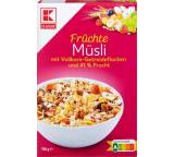Müsli im Test: Früchte Müsli von Kaufland / K-Classic, Testberichte.de-Note: 3.0 Befriedigend