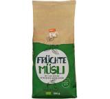 Müsli im Test: Bio Früchtemüsli von tegut, Testberichte.de-Note: 1.0 Sehr gut