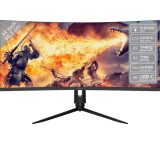 Monitor im Test: PMO G340-CWQK von PEAQ, Testberichte.de-Note: 2.1 Gut