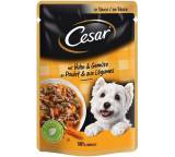 Mit Huhn und Gemüse