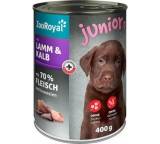 Junior mit Lamm & Kalb mit 70 % Fleisch und Innereien