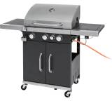 Grill im Test: Grillmeister Gasgrill 3plus1 Brenner von Lidl, Testberichte.de-Note: ohne Endnote