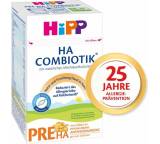 Babynahrung im Test: HA Combiotik Pre HA Hypoallergene Anfangsnahrung von HiPP, Testberichte.de-Note: 3.1 Befriedigend