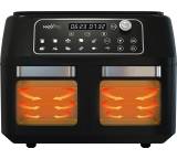 Heißluftfritteuse im Test: Heißluft-Fritteuse Doppelkammer 11 l von Maxxmee, Testberichte.de-Note: 1.8 Gut